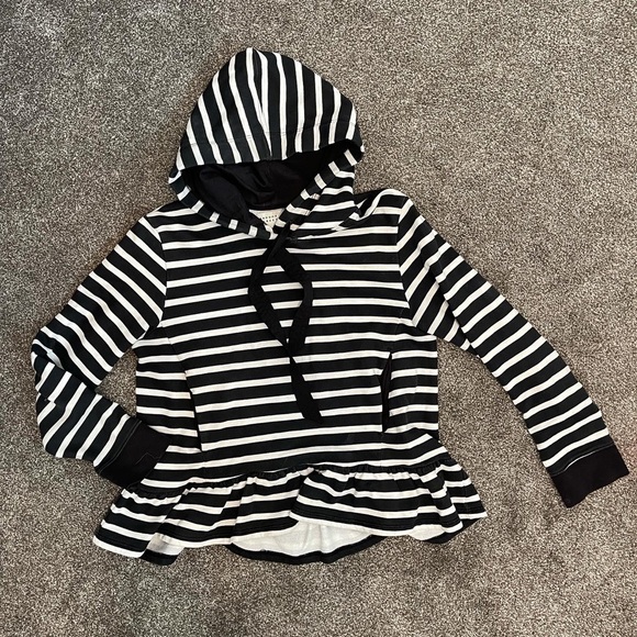 Kate Spade ♠️ Brooke street peplum hoodie |s| - Picture 2 of 6